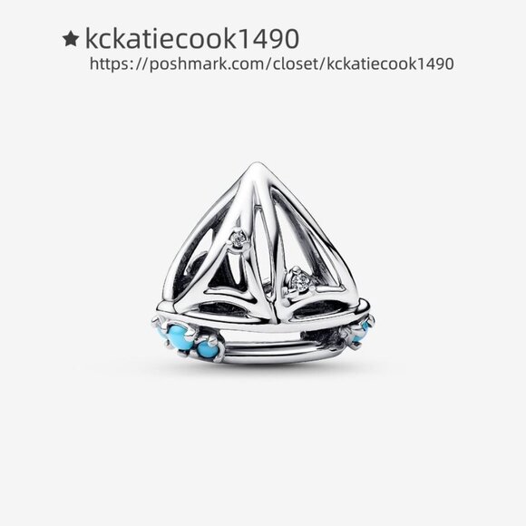 Pandora Sailboat Charm|Pendant - Picture 1 of 2